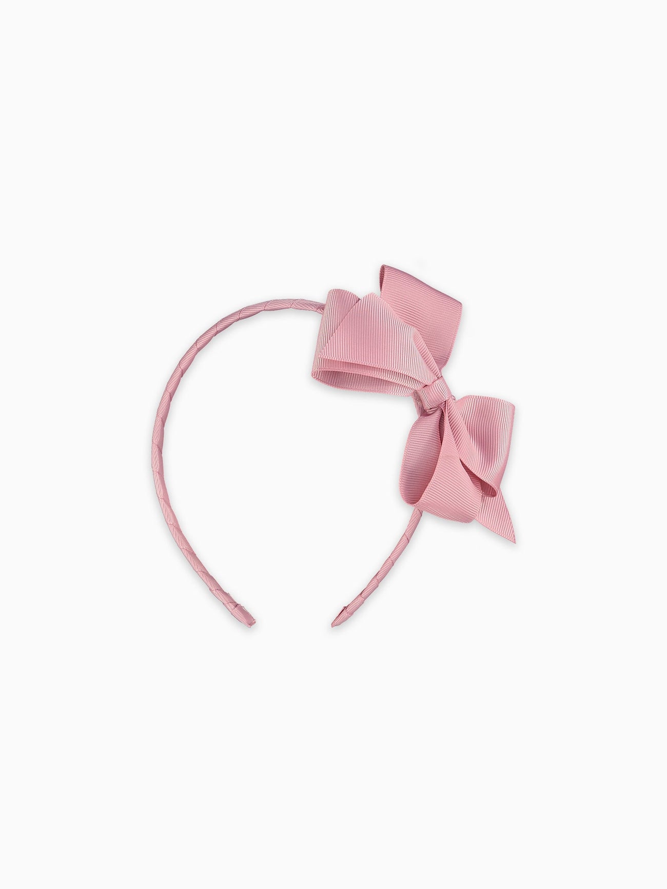 Dusty Pink Big Bow Girl Headband