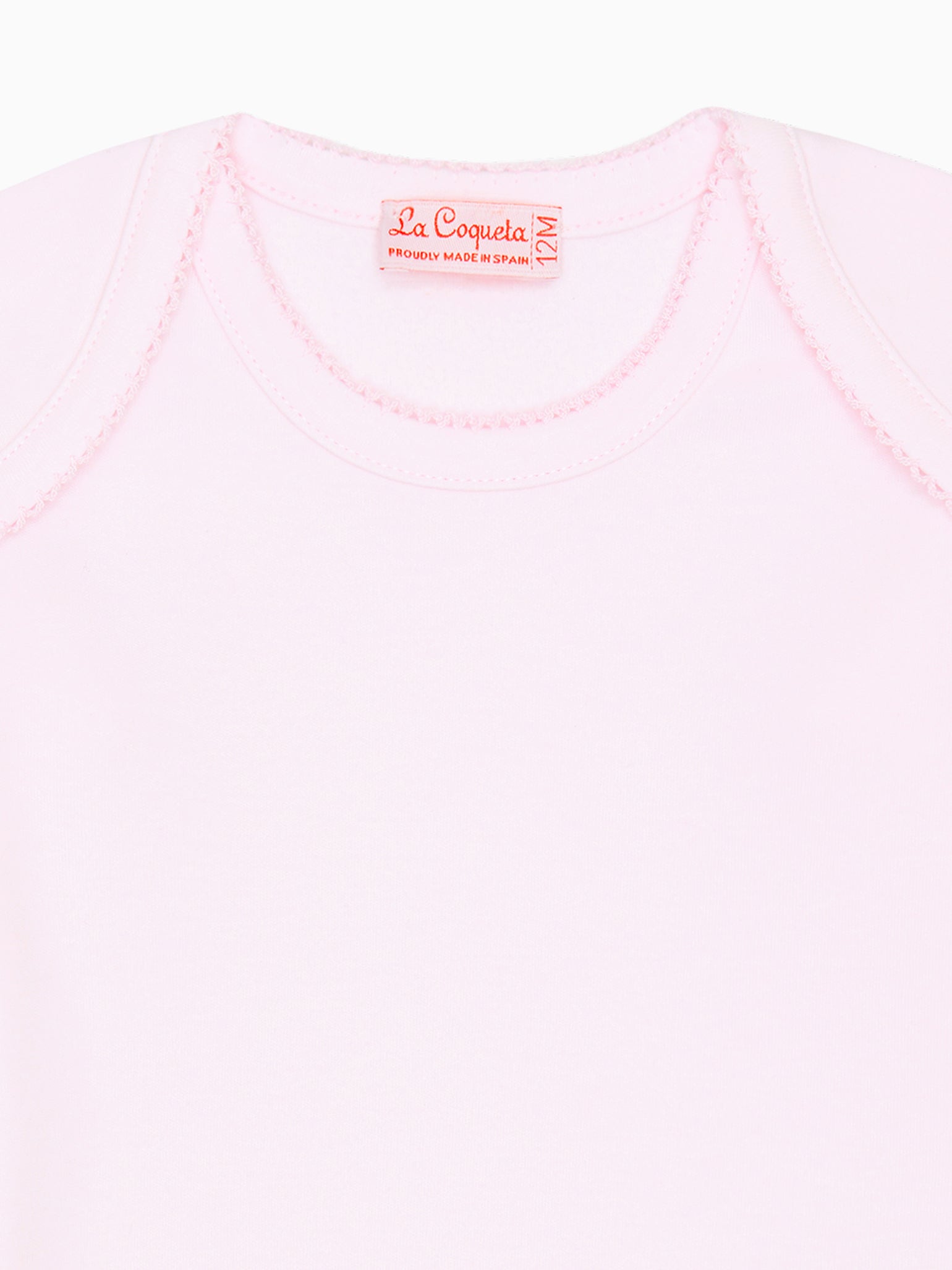 Pink Bimbo Jersey Baby Body Vest