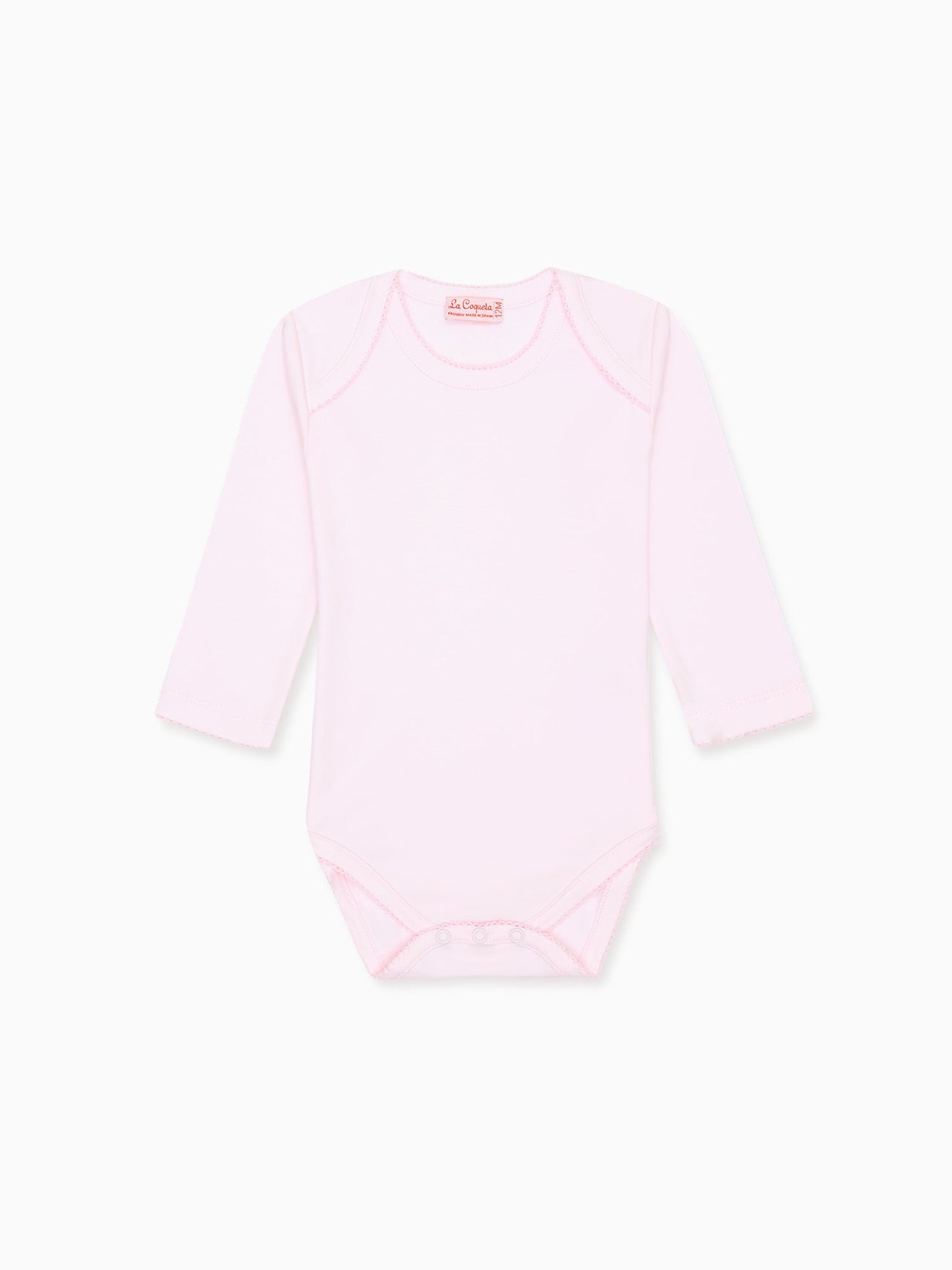 Pink Bimbo Jersey Baby Body Vest
