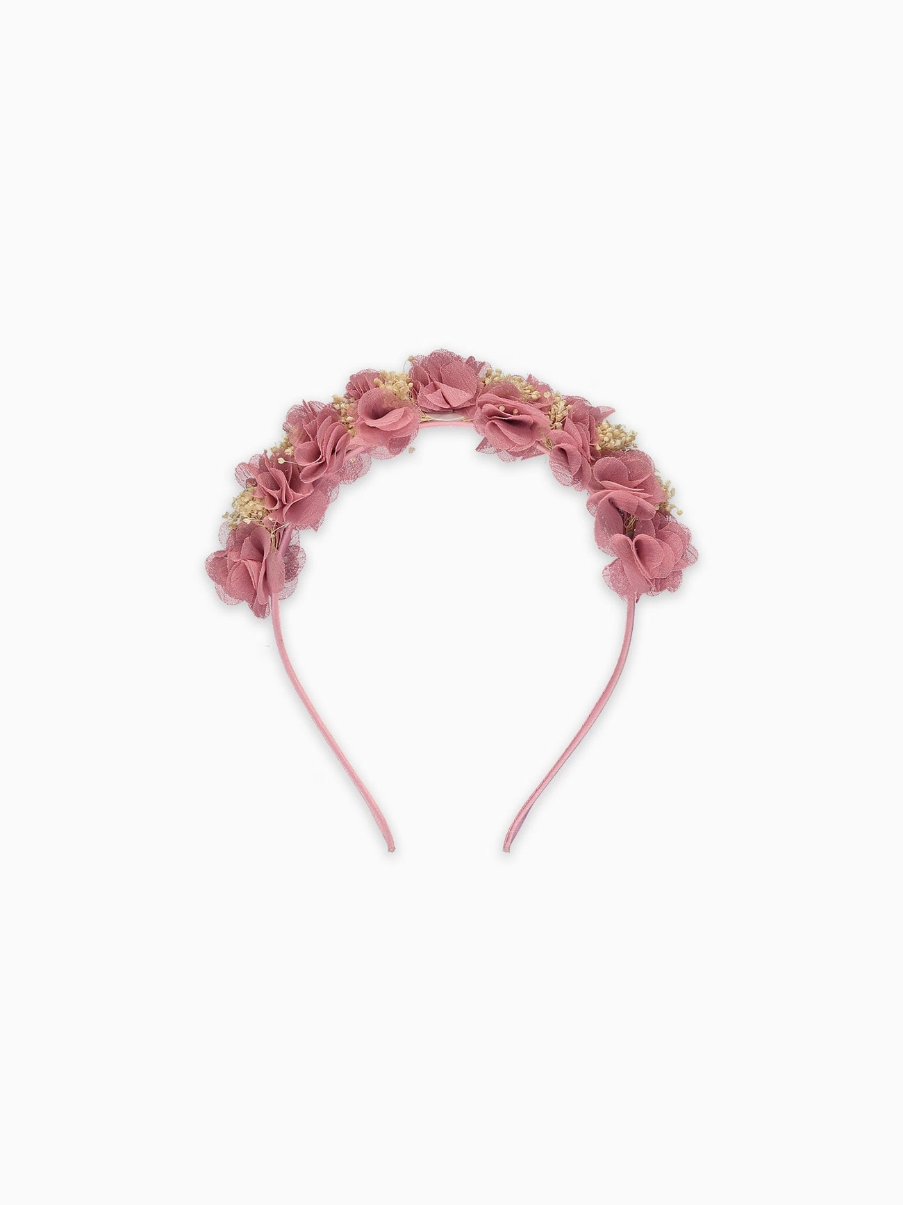 Dusty Pink Iria Flower Girl Headband