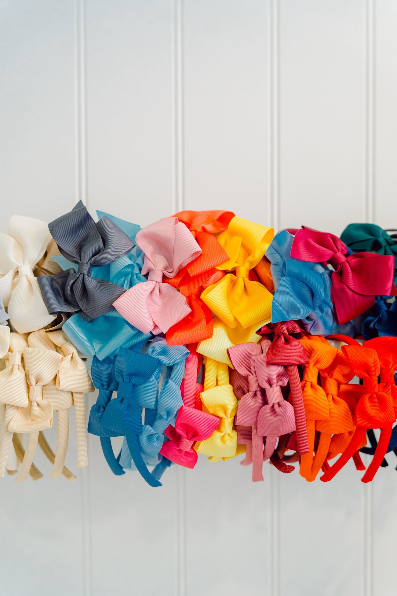 Orange Small Bow Girl Hairband