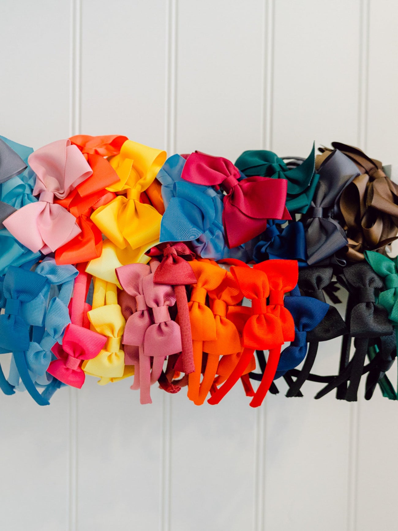 Orange Big Bow Girl Hairband