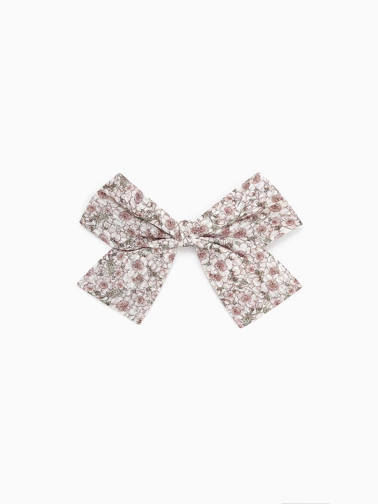 Floris Print Large Bow Girl Clip