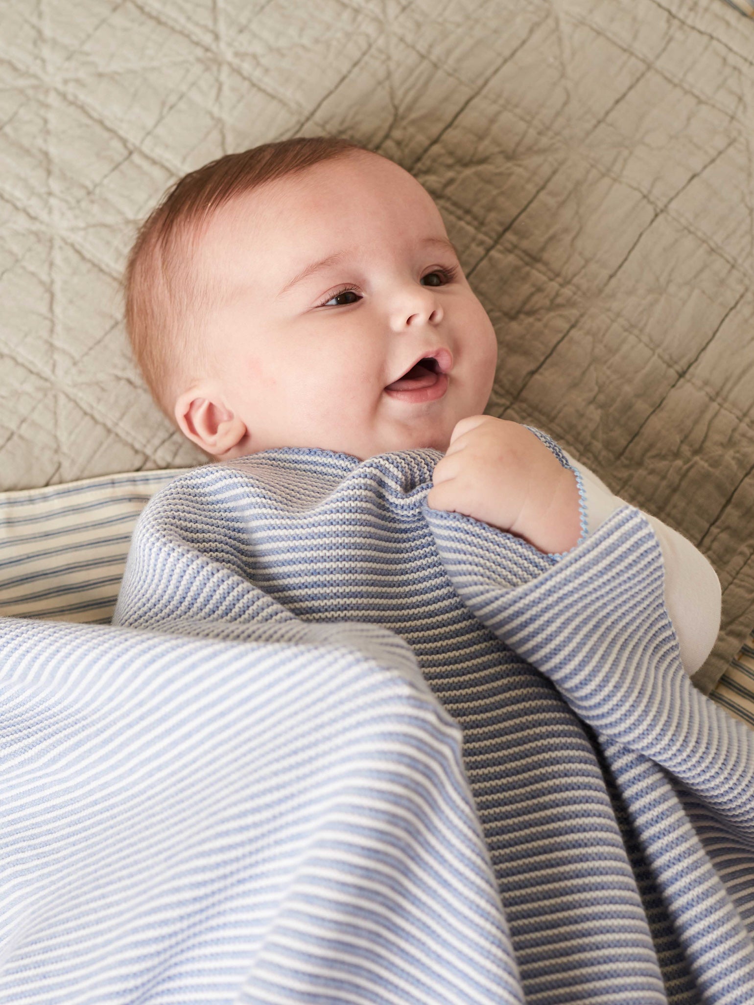 Blue Marcos Baby Blanket