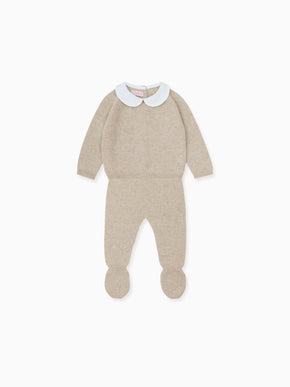 Camel Maba Cashmere Baby Set