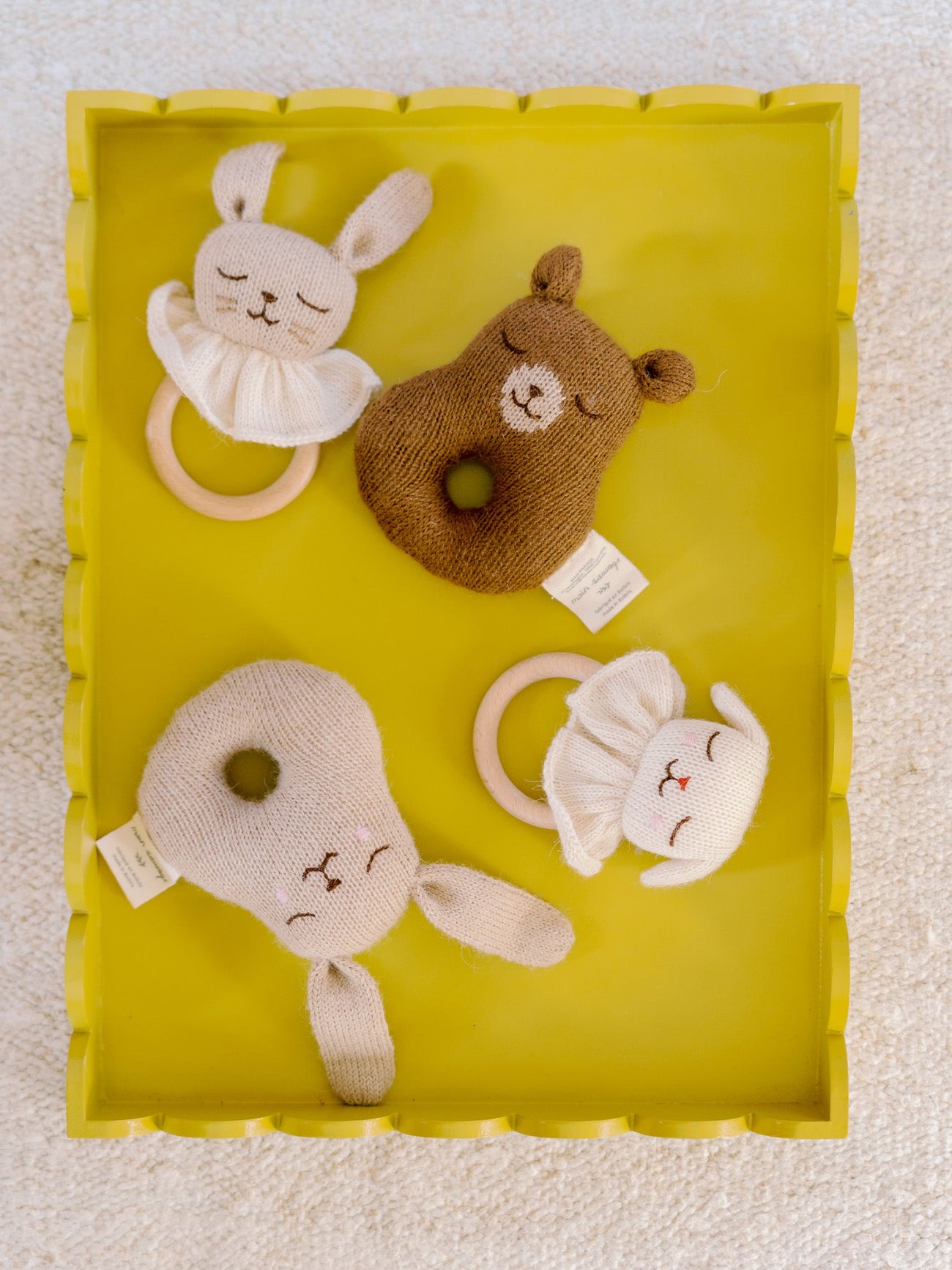 Brown Rattle Teddy
