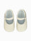 Ivory Leather Baby Mary Jane Shoes