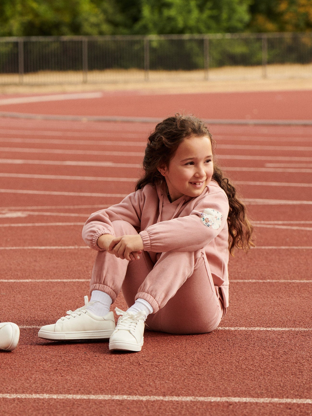 Dusty Pink Wilma Girl Jogging Bottoms