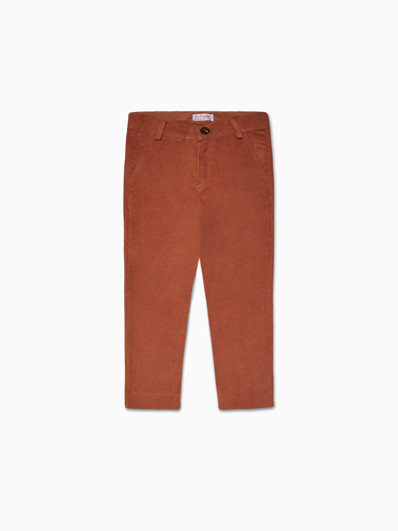 Terracotta Reinaldo Boy Corduroy Trouser