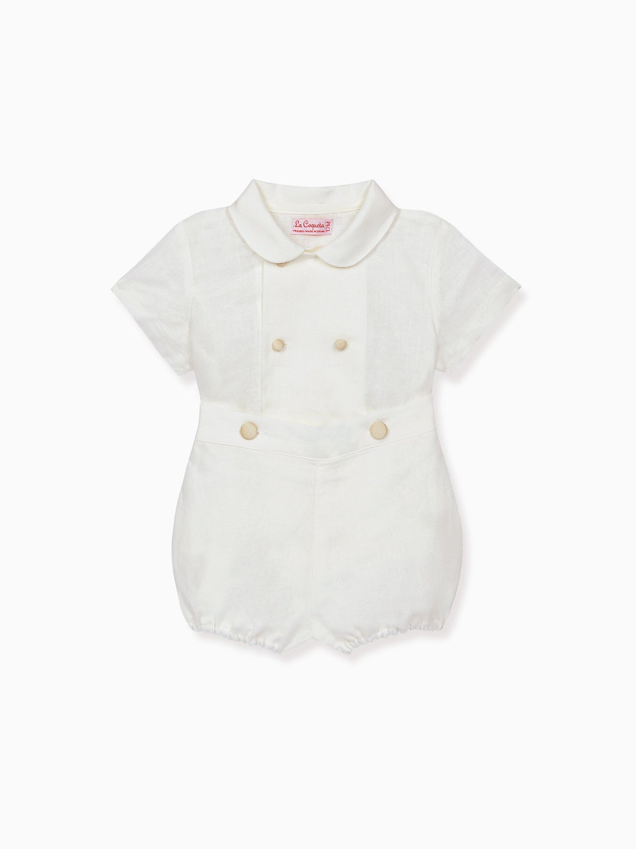 Carola Boys Ivory 2-piece Set