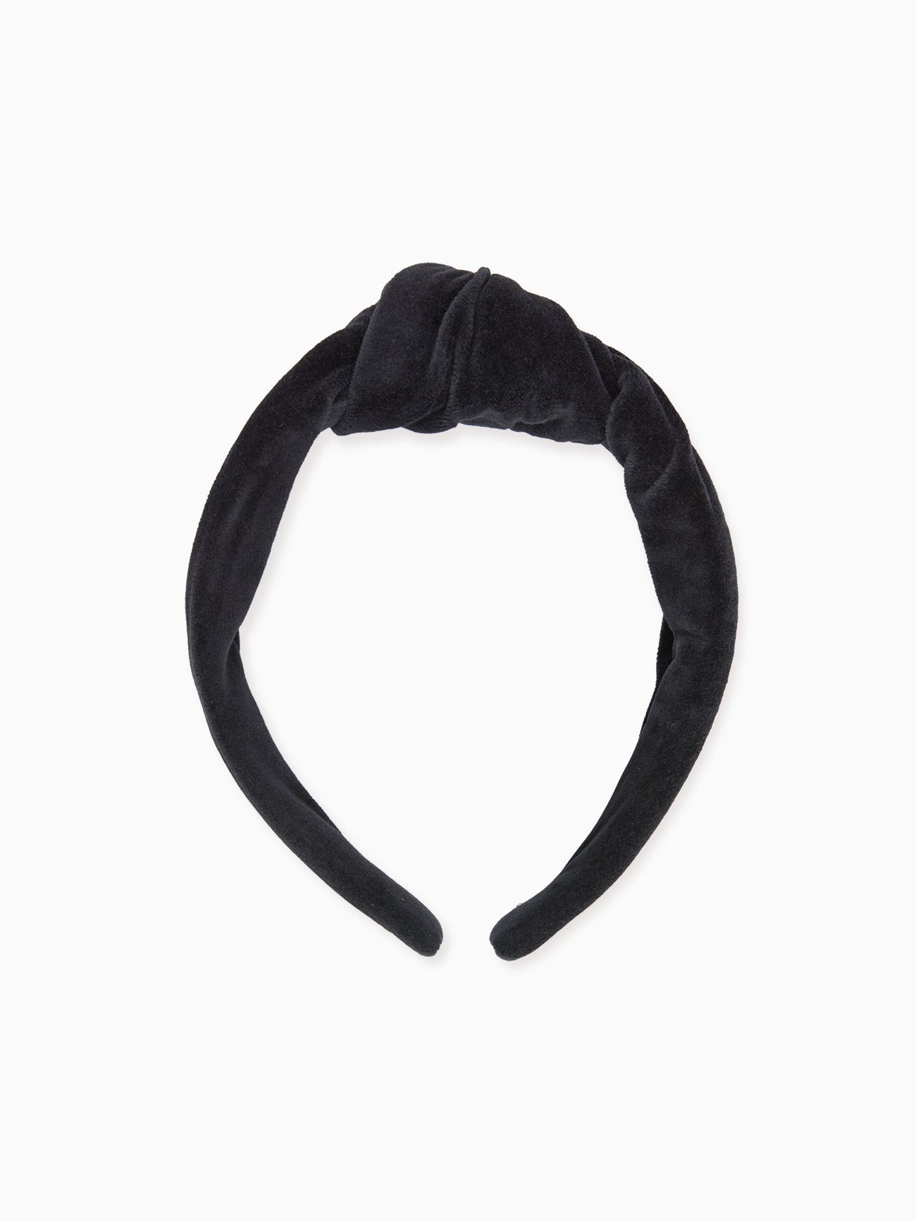 Black Velvet Top Knot Girl Hairband