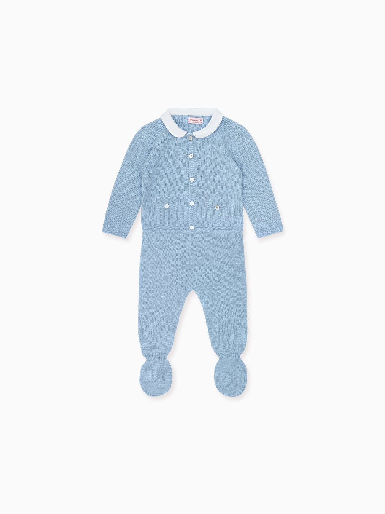 Blue Vinto Cashmere Baby Set